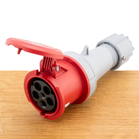 CEE koppeling 63A (K53S30) 5 polig 400V IP44 6H