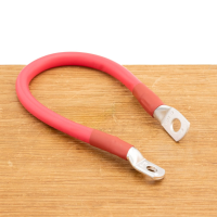 Accukabel verloop 35mm² 30cm M8 M10 Rood