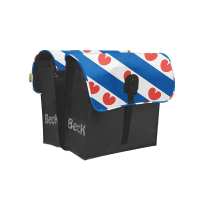 Dubbele fietstas 35L Small Friesland
