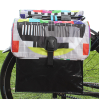 Dubbele fietstas Small 35L Testbeeld