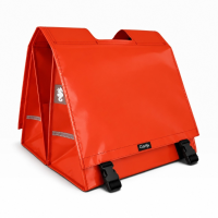Dubbele fietstas XL 46L Oranje