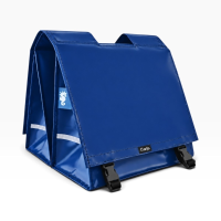 Dubbele fietstas XL 46L Donkerblauw