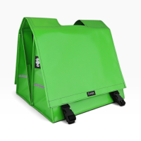 Dubbele fietstas XL 46L Appelgroen