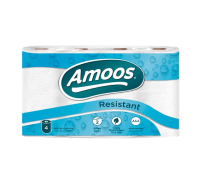 Amoos 2 laagse keukenrol   4 rollen keukenpapier