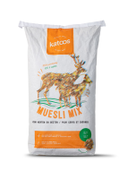 Katoos muesli mix voor herten en geiten 15KG   Geitenvoer/Hertenvoer   Voor een gezonde vacht, groei en conditie