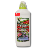 Famiflora vloeibare meststof voor terras  en balkonplanten   1 L