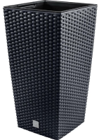 Prosperplast Rato Square Plantenbak   40 x 75 cm   Antraciet