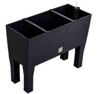 Prosperplast Rato Case High   Antraciet   60 x 25 x 46 cm   Met Irrigatie