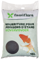 Famiflora Premium Select Steurvoer 15L   6 mm zinkende korrel   Hoog eiwit & verteerbaar   Voor sterke en gezonde steuren