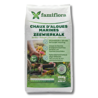 Famiflora zeewierkalk 20 kg tot 400 m²   voor gazon