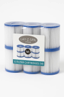 Bestway filter cartridge type VI   set van 6 stuks