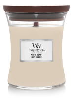 WoodWick geurkaars   Medium Hourglass   White Honey