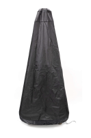 BonFeu Premium Beschermhoes Medium   Vuurschaal & BonBiza Barbecue   PVC   Zwart   Weerbestendig   Trekkkoord