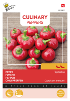 Buzzy seeds Culinary Peppers Papecchia   Milde Kerspeper   Zuid Italiaans Ras