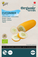 Buzzy seeds Organic Komkommer Zaden   Gele Tros   BIO