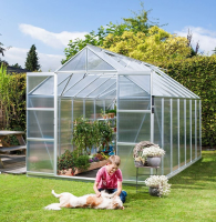 Vitavia Uranus serre   11,5m²   met 4 mm polycarbonaat   Aluminium