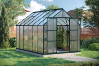 Vitavia Uranus serre   9,9m²   met 4 mm polycarbonaat   Donkergroen