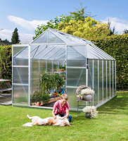 Vitavia Uranus serre   11,5m²   met 6 mm polycarbonaat   Aluminium