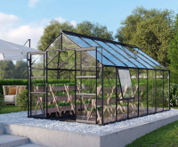 Vitavia Meridian 2 serre   11,5m²   Zwart