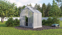 Vitavia Planet serre   2,5m²   met 6 mm polycarbonaat   Aluminium