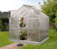 Vitavia Triton serre   2,6m²   met 4 mm polycarbonaat   Aluminium