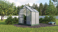 Vitavia Planet serre   2,5m²   met 6 mm polycarbonaat   Donkergroen