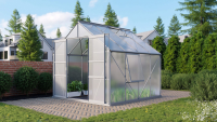 Vitavia Meridian 2 serre   6,7m²   met 4 mm polycarbonaat   Aluminium