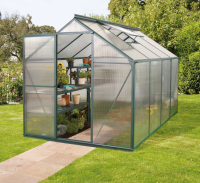 Vitavia Triton serre   5m²   met 4 mm polycarbonaat   Donkergroen