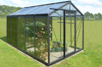 ACD Prestige serre met berging Combo R205 2   2,32 x 3,71m   Blackline