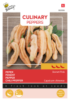 Buzzy seeds Culinary Peppers Dorset Pink   Chilipeper Zaden   Roze/Paarse Vruchten   Medium Heet