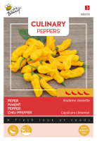 Buzzy® Culinary Peppers Madame Jeanette   Chilipeper Zaden   Extreem Heet   Geel