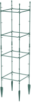Prosperplast Plantensteun Floo Supports   Vierkant Groen (29x29x120 cm)