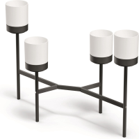 Prosperplast Bloomie Stand Plantenrek   Wit   4 Potten   125 cm