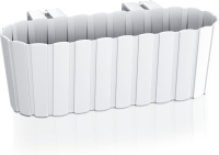 Prosperplast Balkon plantenbak met haken Boardee Hook (Wit)