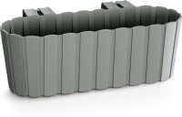 Prosperplast Boardee Hook Balkonbak   Met Haken   38 cm   Grijs
