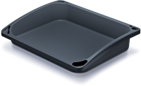 Prosperplast Respana Zaaitray & Werkblad   Antraciet   57,6 x 45,6 cm