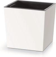 Prosperplast Urbi Square Low Plantenbak   29,5 x 29 cm   Wit