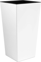 Prosperplast Urbi Square Plantenbak   14 x 26,5 cm   Wit