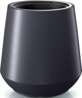 Prosperplast Heos Bloempot   Antraciet   Ø 44 cm   Met Binnenpot