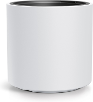 Prosperplast Heos R Slim Bloempot   Ø 39 cm   Wit   Incl. Binnenbak