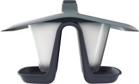 Prosperplast Birdyfeed Double Vogelvoedersilo   Antraciet   28 x 18 x 17 cm