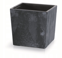 Prosperplast Urbi Square Lage Plantenbak   Beton Effect Antraciet   29,5x29,5 cm