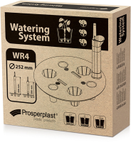 Prosperplast WR4 Bewateringssysteem Rond   Ø 25,2 cm   Zwart   Voor bloempotten