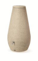 Prosperplast Drop Regenton   Waterdruppel Design   Straw/Stro   9001330