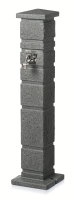 Prosperplast Romana Watertappunt   110cm   Dark Stone Antraciet