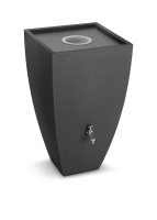 Prosperplast Modena Regenwatertank   Antraciet (Dark Stone)   57,5 x 120 cm   200 Liter