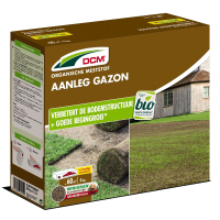 DCM gazonmeststof & bodemverbeteraar 3 kg voor 60m²    'aanleg gazon'