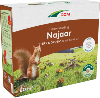 DCM gazonmeststof 3kg voor 60m2   Najaar