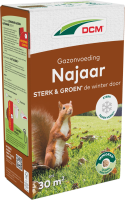 DCM gazonmeststof 1,5kg voor 30m²   Najaar