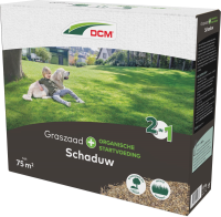 DCM graszaad 1,5kg tot 75m²   2 in 1 Schaduw Plus incl. Organische startvoeding   schaduwrijke plekken